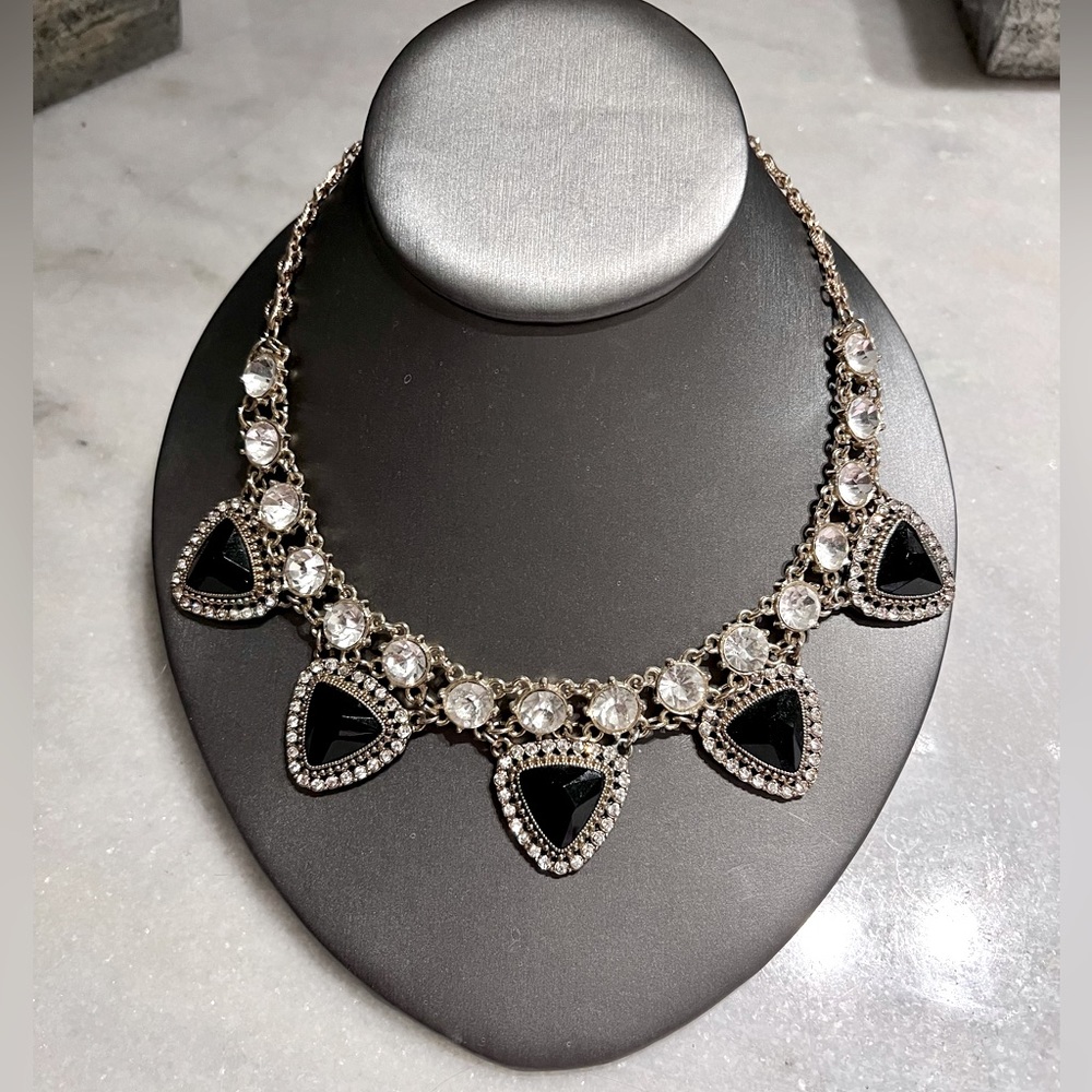 Gemstone Statement Necklace